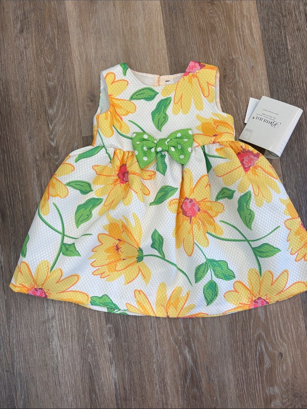 Bonnie Baby Floral Dress with Tags 18mon